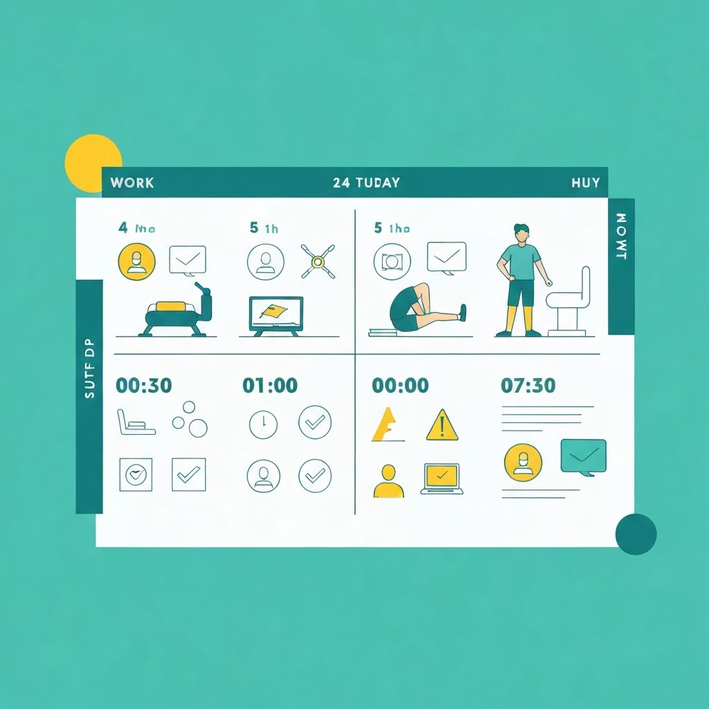 Illustration du mouvement intégré dans les activités quotidiennes
